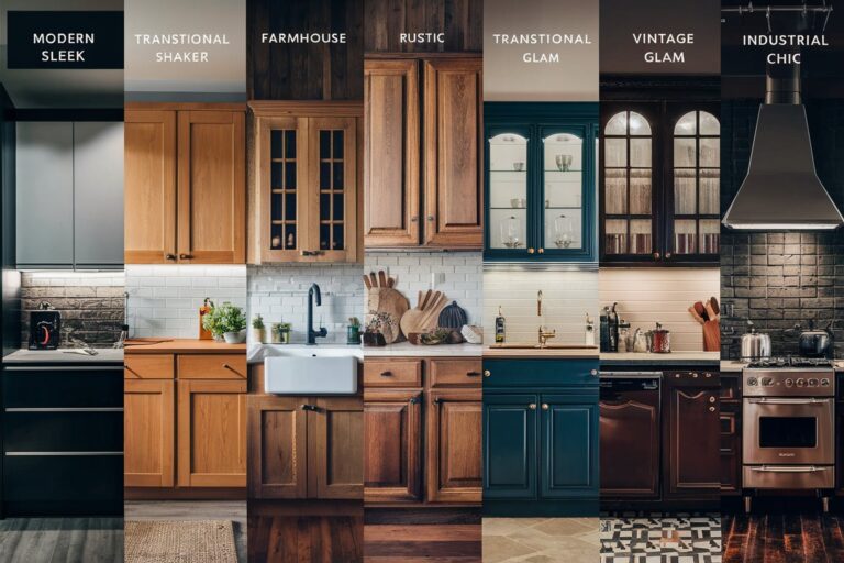 7 styles of kitchen cabinets